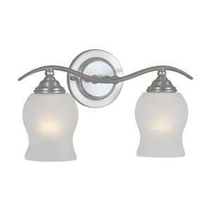  Forte Lighting 5073 02 55 2 Light Indoor Bracket Bathroom 