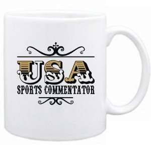 New  Usa Sports Commentator   Old Style  Mug Occupations 