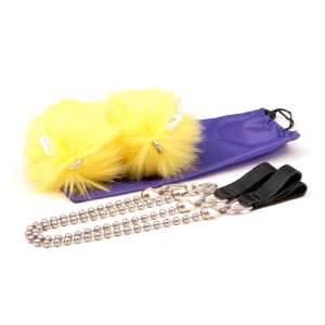  Pair of Ball Chain Fluffy Poi: Toys & Games