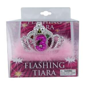   Forum Novelties 57537 Happy 3rd Birthday Flashing Tiara Toys & Games