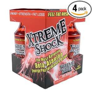  Nutrient Science Xtreme Shock, Fruit Punch, 12 Ounce (Pack 