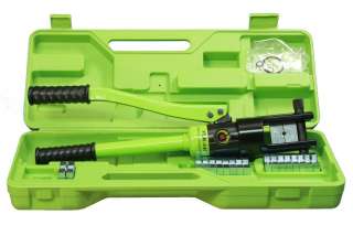 Hydraulic Crimping Tool Kit 12 Ton Wire & cable *FREE SHIPPING*  