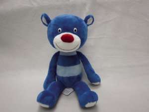 Blue Bear Plush Doll (Three Bears of the Pacific Northwest)
