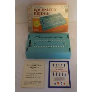 VINTAGE GAME    Chas. H. Gorens ROLOMATIC BRIDGE Machine    A Simple 