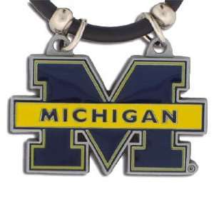    NCAA Logo Necklace   Michigan Wolverines