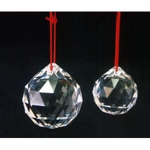  60mm   Clear, Faceted Swarovski Feng Shui Crystals 