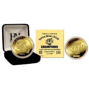   Giants 24Kt Gold Super Bowl Xlii Champions Coin