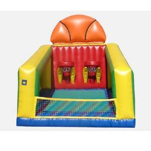   Basketball Challenge Bounce House (Commercial Grade): Toys & Games