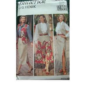   SIZE 12 14 16   J.G. HOOK FOR BUTTERICK #6793 Arts, Crafts & Sewing