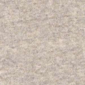  68 Wide Heather Rib Knit Oatmeal Fabric By The Yard 