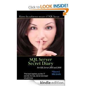 SQL Server Secret Diary (Know the unknown secrets of SQL Server 