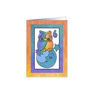    Blue Moon Collection, Happy Birthday 6yr old Card: Toys & Games