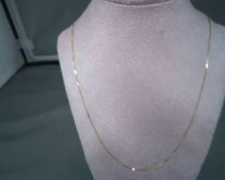 14KT GOLD 18 CHAIN (10630SGB)  