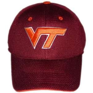 VIRGINIA TECH HOKIES OFFICIAL NCAA LOGO ONE FIT PERFORMANCE HAT CAP