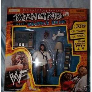  WWF Mankind with Grapple Gear Toys & Games