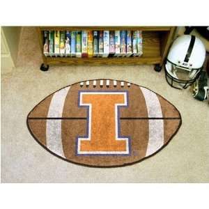  Illinois Fighting Illini NCAA Football Floor Mat (22x35 