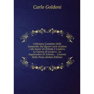   osteria Della Posta (Italian Edition) Carlo Goldoni Books