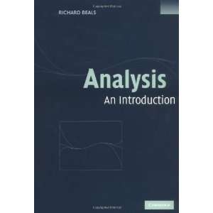    Analysis An Introduction [Paperback] Richard Beals Books