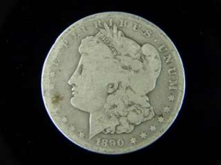 1890 CC $1 Morgan Dollar G/VG /B 147  