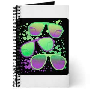  Journal (Diary) with 80s Sunglasses (Fashion Music Songs 