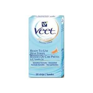  Veet Cold Wax Strips Sensitive Skin Formula 20: Health 