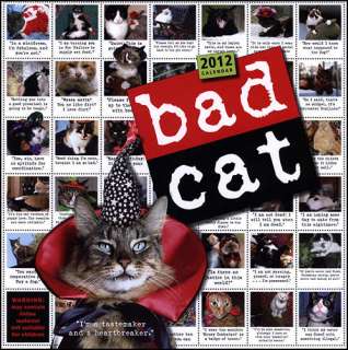 Bad Cat 2012 Wall Calendar 0761162623  