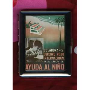  Ayuda Al Nino WW2 Spanish Civil War Vintage ID CIGARETTE 