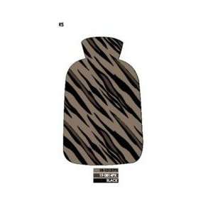  Hot Water Bottles with Animal Print Fleece Cover  tiger 
