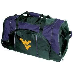 West Virginia Mountaineers Duffel Travel Bag   NCAA College Athletics