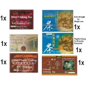   Wuyi, Min nan, Organic, Slimming Oolong) Value Pack   6 Boxes, 520 Tea
