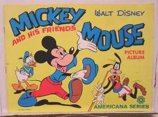 1970s Walt Disneys MICKEY MOUSE & HIS FRIENDS Americana Series 