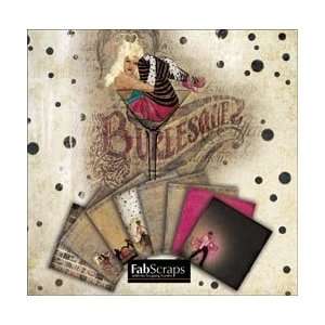  Burlesque Mini Paper Collection 8X8 Booklet Arts, Crafts 