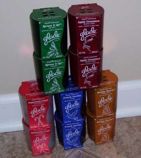 10 Glade Candles Holiday Winter Collection 5 Varieties Spruce It Up 