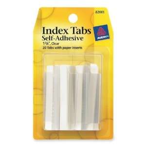  Avery Index Tab with Writable Inserts,20 x Tab   20 / Pack 