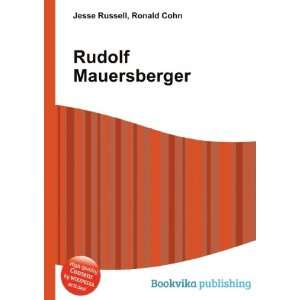 Rudolf Mauersberger Ronald Cohn Jesse Russell  Books