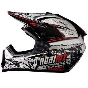  ONeal Racing 908 Scorch Helmet   2X Large/Black/White 