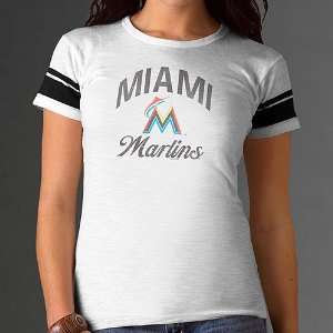  Miami Marlins Game Time T Shirt by 47 Brand Sports 