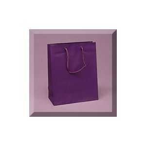  25ea   16 X 6 X 12 Vogue Matte Purple Euro Bag Pkg Health 