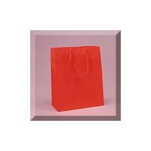  25ea   16 X 6 X 12 Vogue Matte Red Euro Bag Pkg Health 