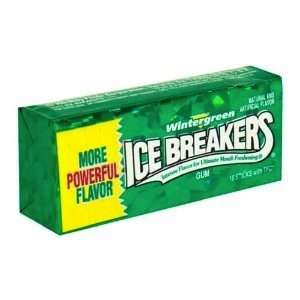 Ice Breakers Gum Wintergreen (Pack of: Grocery & Gourmet Food
