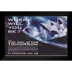 The Day After Tomorrow 27x40 FRAMED Movie Poster   E: Home 
