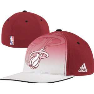  Miami Heat Authentic 2011 NBA Draft Day Flex Hat: Sports 