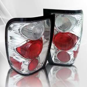  Ford Ranger 93 94 95 96 97 Tail Lights ~ pair set (Chrome 