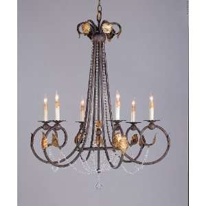  Currey & Company 9580 Beaded Chandelier: Home Improvement