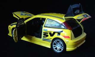 2002  2003 Ford Focus SVT MotorMax Diecast 1:18 Scale  