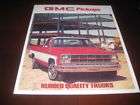 1980 GMC Pickup Sales Brochure C 1500 C 2500 K 3500 +