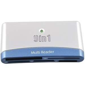  USB 2.0 9in1 Card Reader/Writer: Electronics