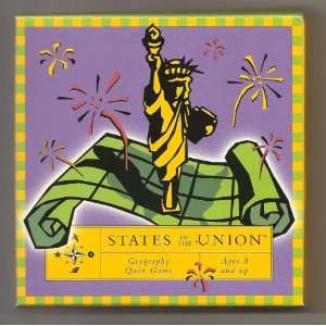  States of the Union Geography Quiz Game Toys & Games