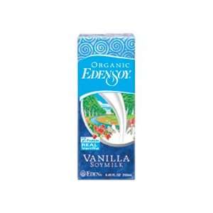   Foods Organic Edensoy Vanilla ( 9x3/8.45OZ): Health & Personal Care