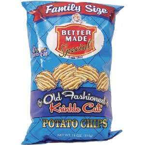 Better Made original kettle cooked potato chips, 10 oz. bag:  
